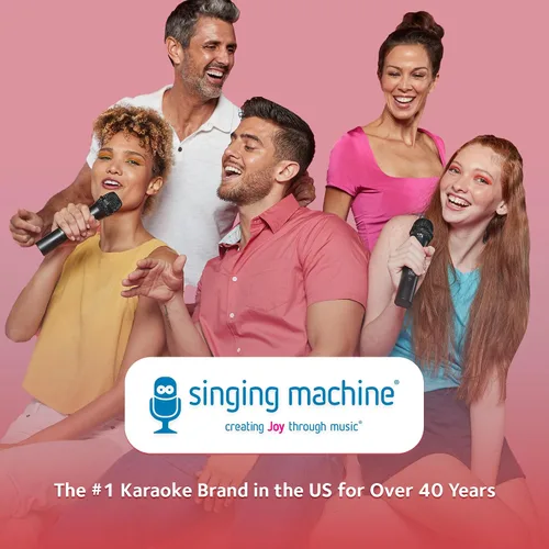 Vista 6 de Máquina de Karaoke en Auto para Niños y Adultos, Micrófono de Karaoke en Auto 2.0 - Micrófono de Karaoke Inalámbrico y Bluetooth con Efectos