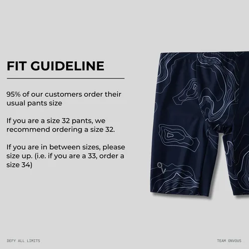Vista 5 de Jammers de natación de la serie Pro para hombre Traje de baño deportivo para hombre Jammer para hombre Jammers de natación para hombre talla 28-38