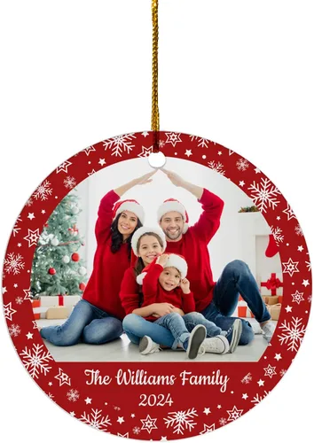 Vista 24 de FLOCHIL Adorno personalizado para la primera Navidad del bebé con nombre de foto, adorno personalizado para la primera Navidad, regalos para bebés
