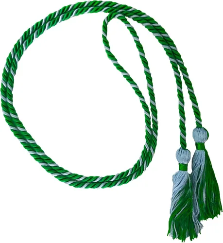Vista 15 de Cordón de honor de graduación para graduaciones universitarias, escuela secundaria y más duradero y brillante (oro antiguo) - Paquete de 10