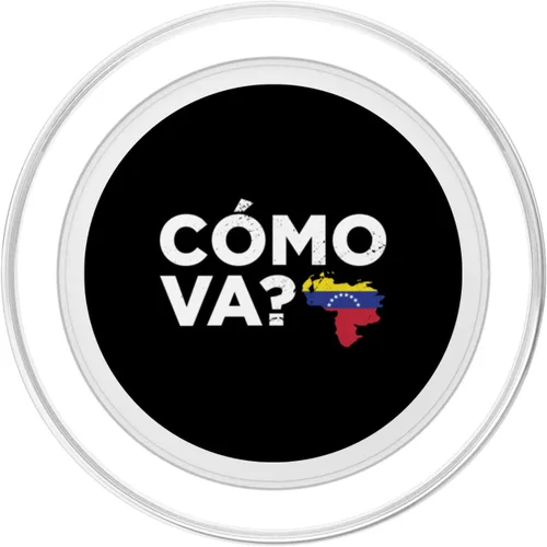 Vista 2 de Venezuela Flag Cómo Va Venezuelan What's Up PopSockets MagSafe PopGrip for iPhone