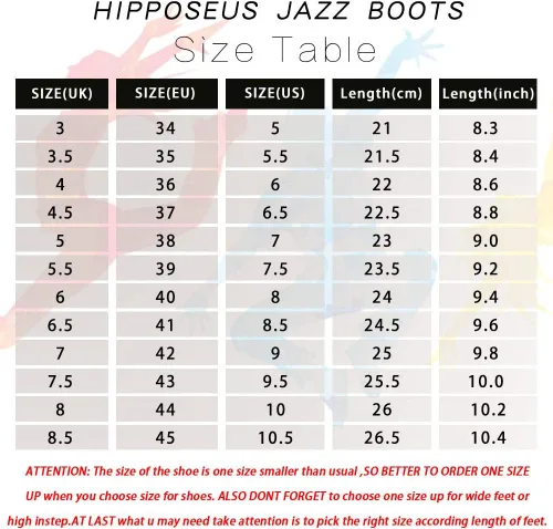 Vista 6 de HIPPOSEUS Women's Jazz Dance Boots Split Sole Dancing Ankle Dance Shoes for Men