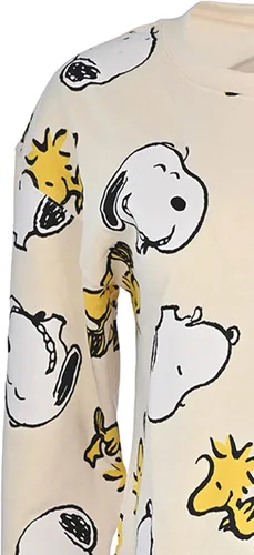 Vista 6 de Peanuts Sudadera clásica de forro polar Snoopy para mujer