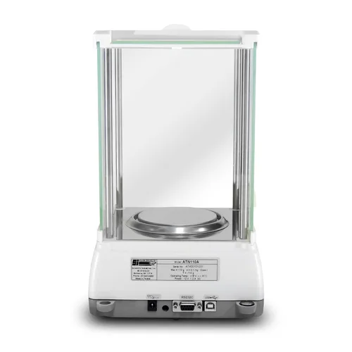 Vista 7 de Balanza analítica ATN60A, 2.12 oz x 0.00 oz (0.1mg), calibración interna automática, diseño ultra compacto, celda de carga electromagnética, USB