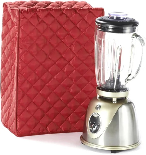 Vista 25 de Covermates Keepsakes - Funda para licuadora, protección contra el polvo, resistente a las manchas, lavable, funda para electrodomésticos, color rojo