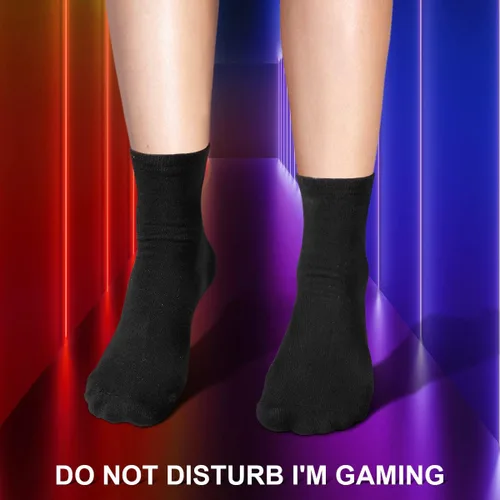 Vista 7 de Do Not Disturb Gaming Socks, Black Beanie Baseball Cap Hat Valentines Fathers Day Gamer Gifts Christmas for Men Teenage Boys