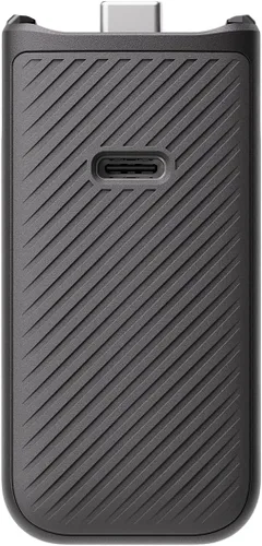 Vista 3 de Osmo Pocket 3 - Mango de batería original con batería incorporada de 950 mAh, puerto USB-C para dispositivo de audio externo y conexión de trípode