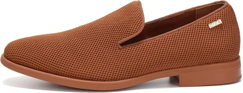 Vista 2 de Dirk Zapatos de vestir para hombre, zapatos de esmoquin sin cordones, mocasines informales, zapatos Oxford a la moda, ligeros