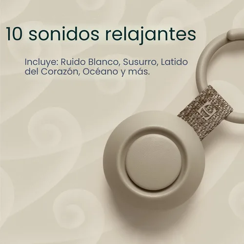 Vista 6 de Hatch Go Máquina de sonido portátil para bebés y niños Chupete para dormir 10 sonidos relajantes Ruido blanco Shush Viaje Regalo