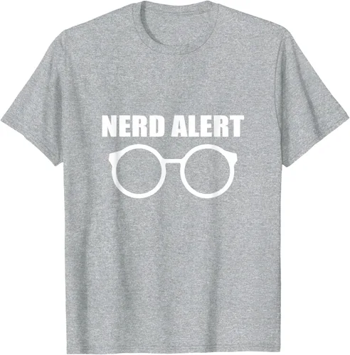 Vista 6 de Geek Alert Nerd and Good Looking - Camiseta