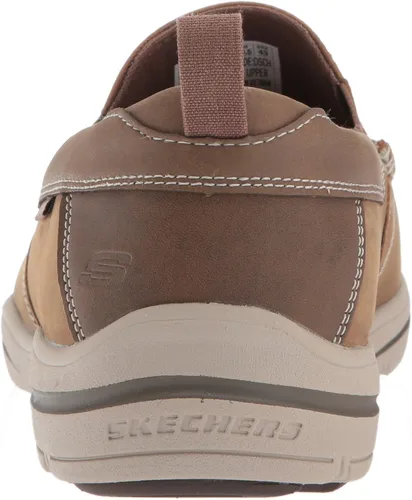 Vista 3 de Skechers Ajuste relajado para hombre mocasines Harper - Forde Negro
