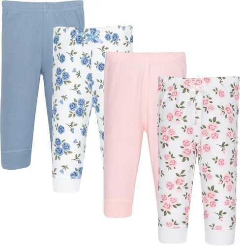 Vista 40 de Hudson Baby - Pantalones y leggings unisex de algodón para bebé 2-Rosa Negro