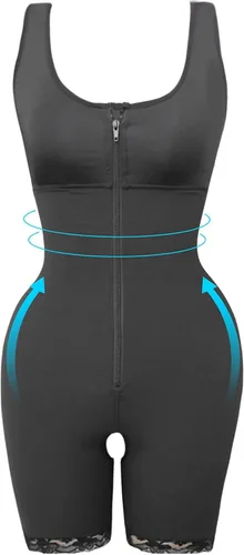 Vista 4 de Entrenador de cintura posparto para mujer, faja colombianas, entrenador de cintura líquido