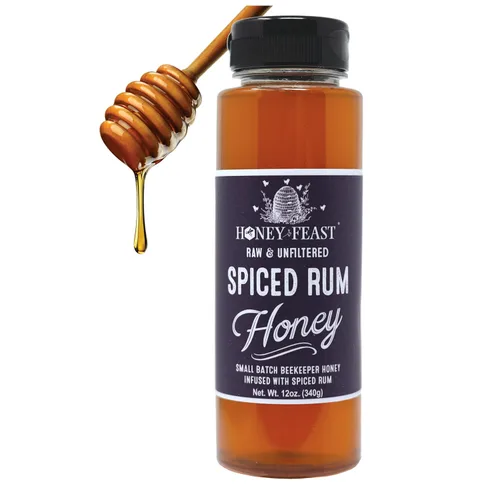Vista 48 de Honey Feast Flower Powered Allergy Blend 10 veces miel, 12 onzas