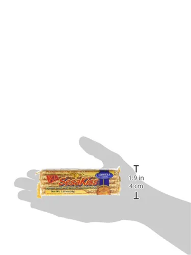 Vista 3 de Lowell Foods XL Sesakiss Sesame Thins con miel, Sezamki 2.05 onzas, paquete de 24
