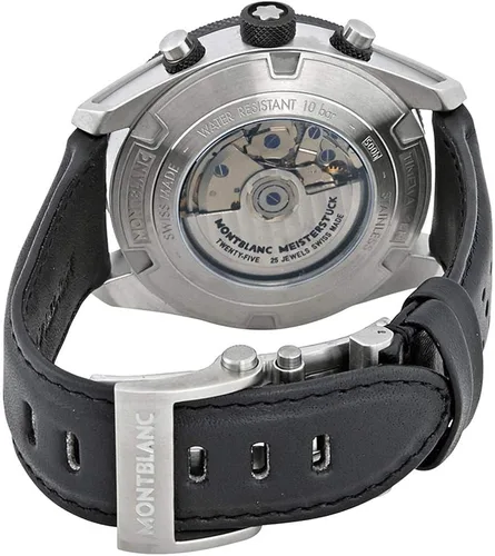 Vista 3 de Montblanc TimeWalker 116100 - Reloj cronógrafo automático para hombre, Plateado, Cronógrafo