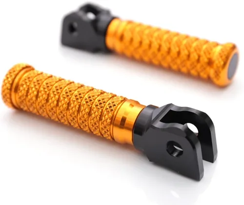 Vista 16 de MC MOTOPARTS POLE - Clavijas de pie delanteras elevadoras de extensión CNC de 0.984 in compatibles con YZF R3 2015-2017
