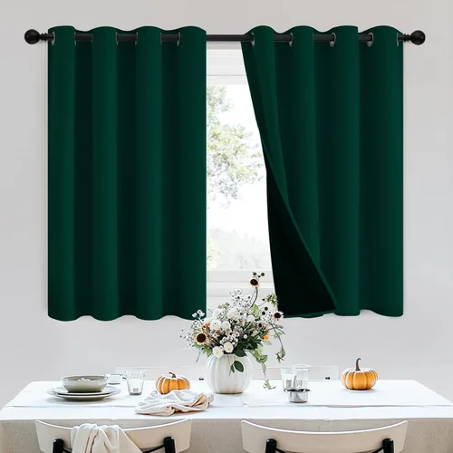 Vista 153 de SimpleHome - Cortinas opacas 100% para recámara, cortinas de ventana con ojales beige, con aislamiento térmico, cortinas de oscurecimiento