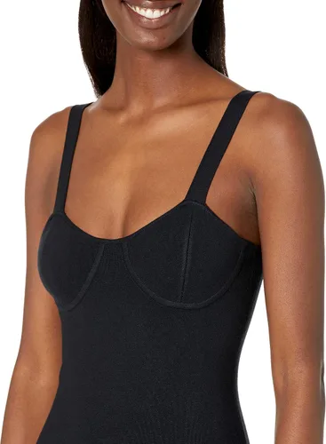 Vista 3 de The Drop Vestido tipo suéter midi Sylvia para mujer