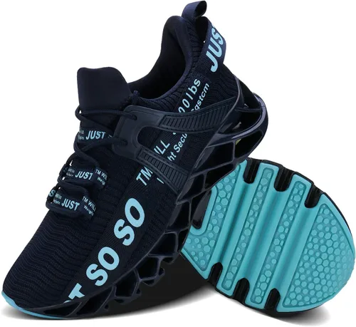 Vista 6 de Tenis de correr para hombre, antideslizantes, sin cintas
