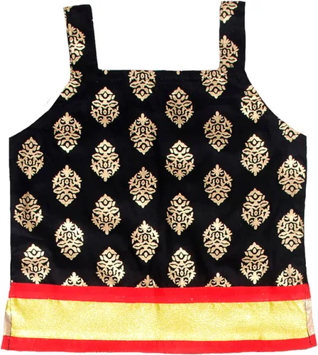 Vista 3 de Chandrakala Kids Lehenga Choli Set for Girls (KL101-P)