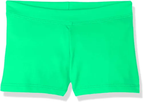 Vista 14 de Capezio Pantalón Corto de Corte Masculino de Tiro Bajo para Niñas Negro