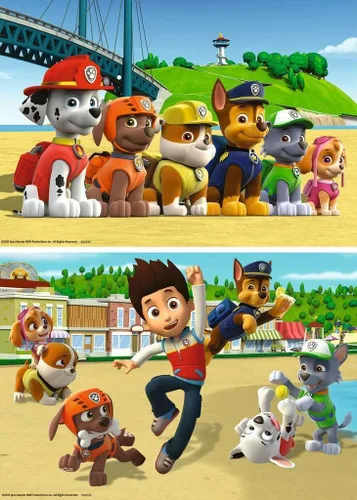 Vista 2 de Ravensburger Paw Patrol - Rompecabezas (2 x 24 piezas)