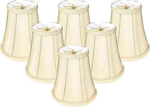 Vista 57 de Royal Designs, Inc. BSO-704FC-6AGL True Bell - Pantalla básica para lámpara con clip de llama, 3.5 x 6 x 6.25, dorado antiguo
