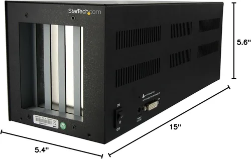 Vista 6 de StarTech PCI Express a 2 PCI y 2 PCIe Gabinete de Expansión (PEX2PCIE4L) Sistema, longitud completa