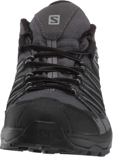 Vista 2 de Salomon Zapatos de senderismo X Crest para hombre negro marrón DM US