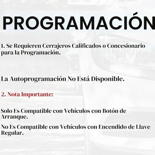 Vista 4 de SUPALAND Llave de mando a distancia para auto, reemplazo para Jeep Grand Cherokee 2014-2022 Dodge Durango, botón de inicio con 5 botones, control