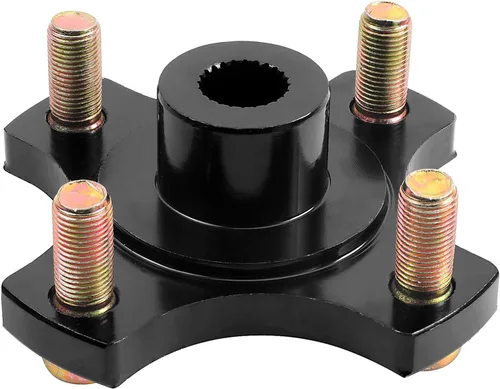 Vista 4 de Roykaw Placa de brida del cubo de la rueda trasera para el carro de golf eléctrico y gasolina EZGO RXV 2008-Up reemplaza al OEM # 604112 615604