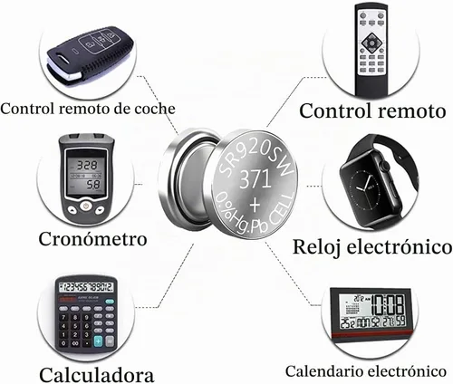 Vista 4 de SKOANBE 10 unids 1.5 V 371 370 SR920SW LR921 AG6 botón de la célula de la moneda de la batería del reloj