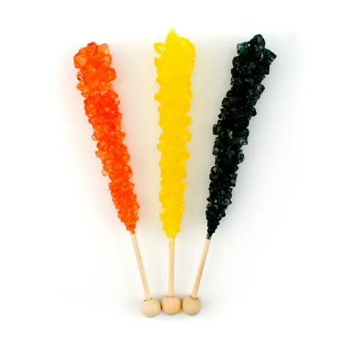 Vista 3 de Boone's Mill Palitos de caramelo de cristal de roca con temática navideña Halloween 36