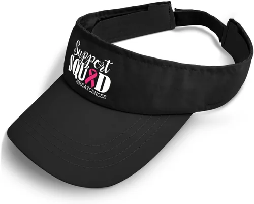 Vista 2 de Visors for Women Cancer Support Squad Hats, Visor Hat for Men Sun Visor Hats Lightweight Sun Visor Hats