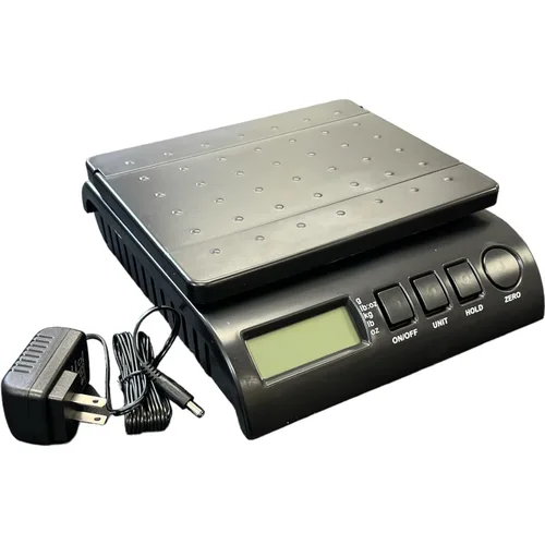 Vista 2 de Zieis - Escala postal de envío digital programable de 75 libras x 0.50 onzas con adaptador de corriente de 110 V
