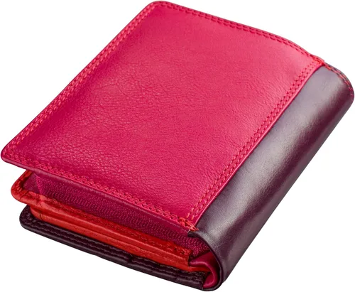 Vista 3 de Visconti RB40Multicolor pequeño disfraz de portafolios y cartera de piel suave, Multi, S