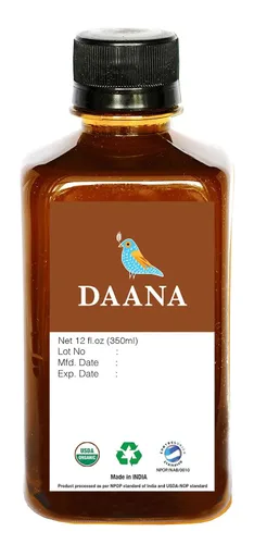 Vista 3 de Daana Aceite de mostaza: certificado USDA orgánico, extra virgen, prensado en frío (12 oz)