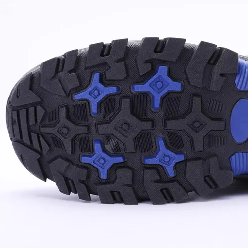 Vista 6 de Harssidanzar Zapatos de senderismo para hombre, ligeros, transpirables, para exteriores, zapatos de senderismo antideslizantes SM252