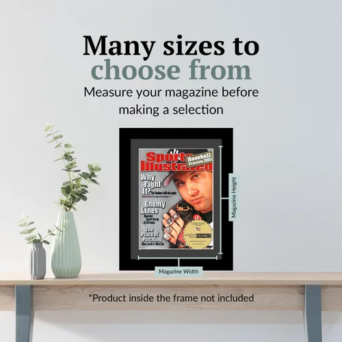 Vista 56 de Creative Picture Frames - Marco de fotos para revistas Sports Illustrated, de 8 x 10.5 pulgadas, adecuado para ediciones de coleccionista