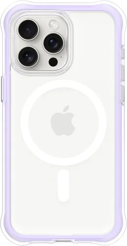 Vista 27 de ORNARTO Air Case para iPhone 16 Pro Max Transparente, Compatible con MagSafe, Funda de Protección contra Caídas de Grado Militar con Air-Pink Rosa