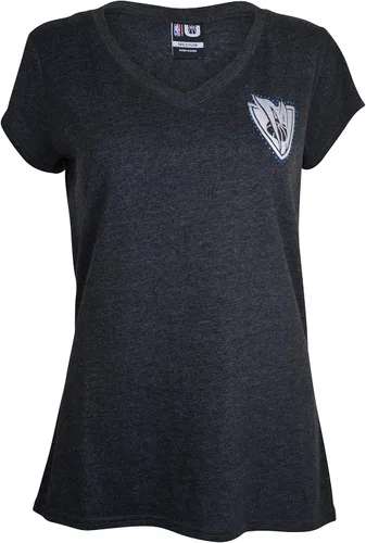 Vista 11 de Ultra Game Camiseta de mujer NBA Oficial con cuello en V y strass de manga corta