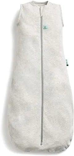 Vista 15 de ergoPouch Saco de dormir Jersey 0.2 TOG – Saco de dormir para bebé con brazos fuera, transición ideal de envolver, ajuste delgado mantiene al bebé