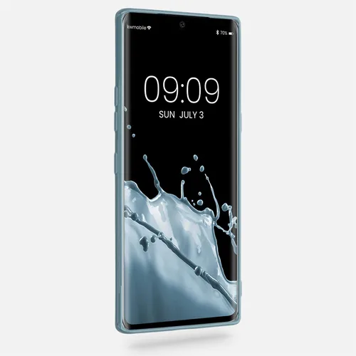 Vista 2 de kwmobile Funda compatible con LG Velvet Case - Funda protectora de silicona TPU suave y delgada - Arctic Night