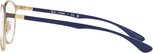 Vista 4 de Ray-Ban Rx6355 - Marco redondo para lentes graduados para hombre