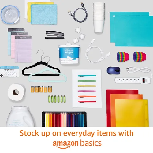 Vista 7 de Amazon Basics - Papel de copia multipropósito para impresora (blanco brillante 96, 8.5 x 11 pulgadas, 1 resma (500 hojas)