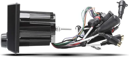 Vista 3 de Rockford Fosgate PMX-3, receptor de medios digitales compacto con pantalla de 2.7