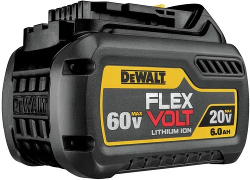 Vista 6 de DEWALT FLEXVOLT 20V/60V MAX Batería de Iones de Litio, 6.0-Ah (DCB606)