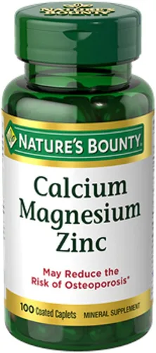 Vista 7 de Nb VIT Cal/Mag/Zinc Size 100s Nature's Bounty Calcio-Magnesio-Zinc Comprimidos 100