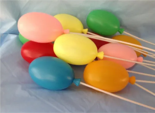 Vista 2 de 12 globos de plástico extra grandes para decoraciones de cumpleaños